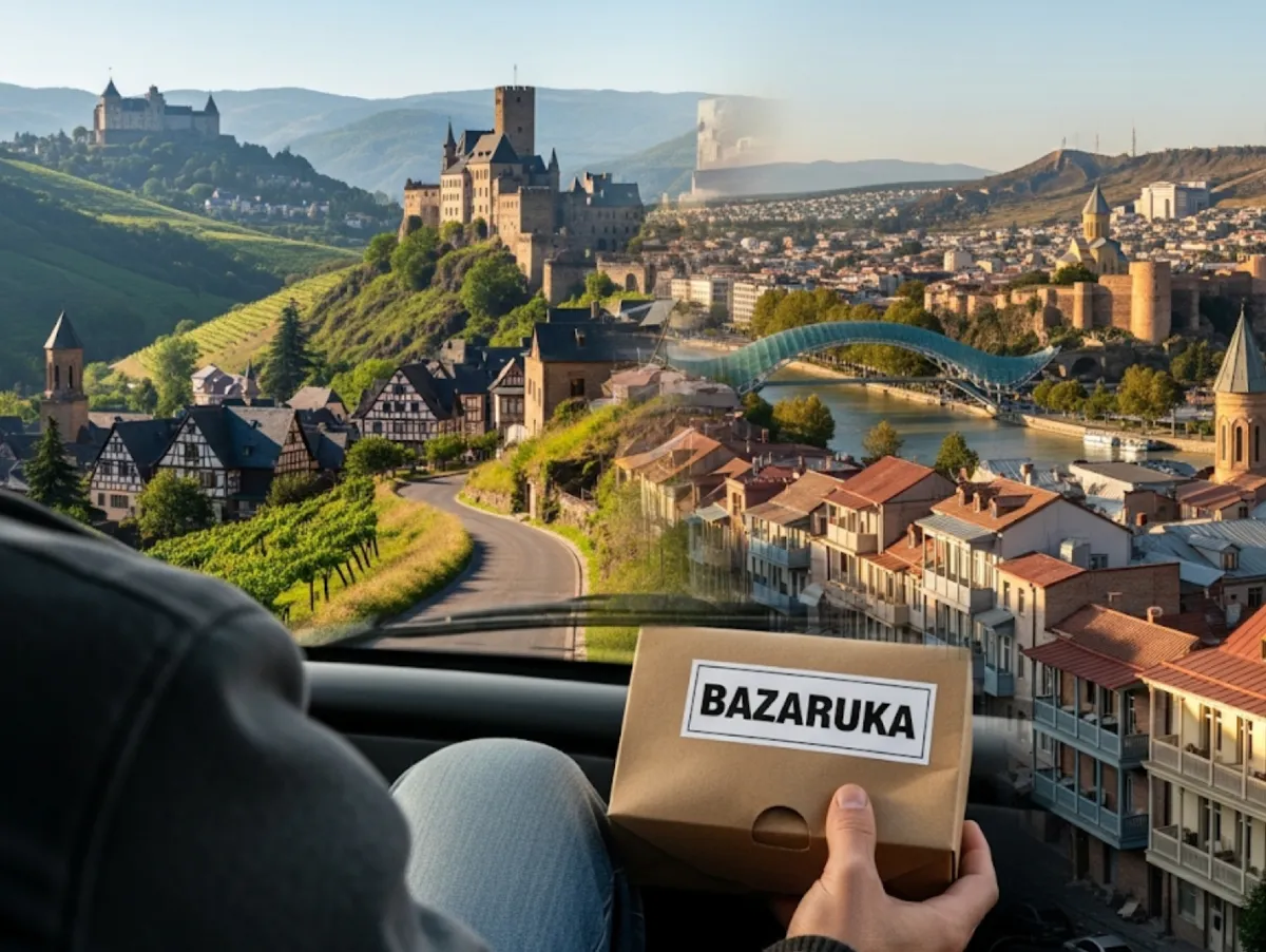 Parcel transportation from Germany to Georgia