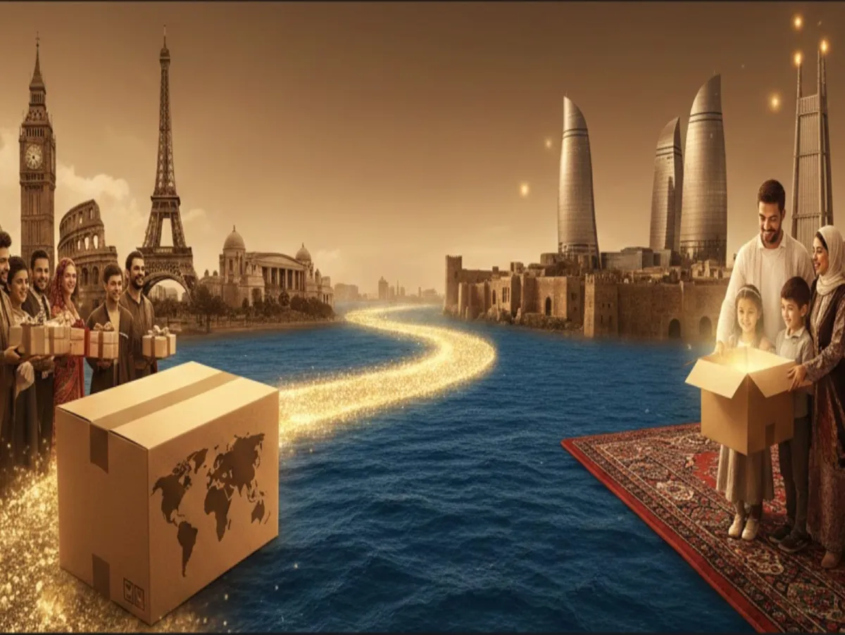 Send parcel to Azerbaijan - Bazaruka service