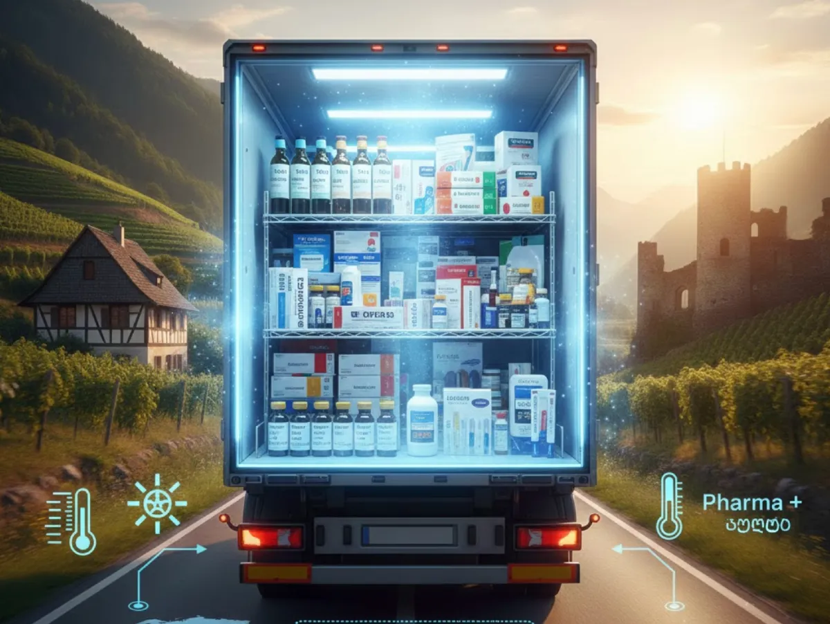 ფარმაცევტული გადაზიდვები: მედიკამენტების ტრანსპორტირება ევროპიდან 