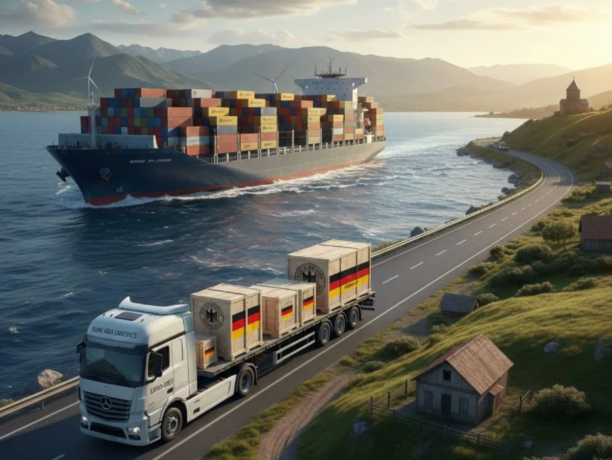 Versandservice von Europa nach Georgien