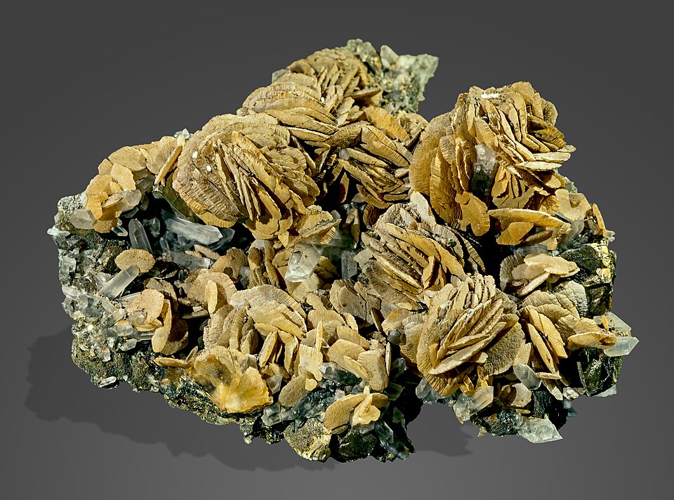 Siderite, a mineral specimen