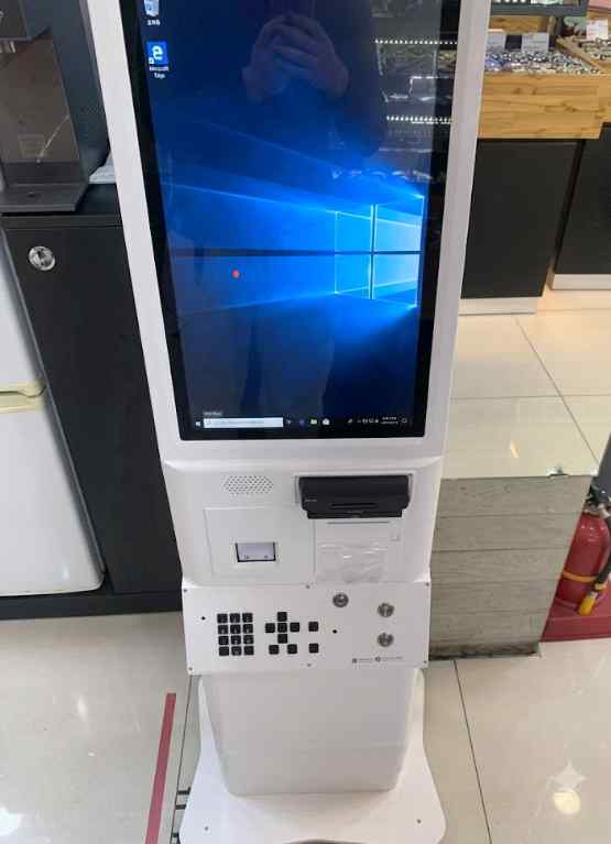 글라스스토리 옥련점 배리어프리 키오스크 설치 후
