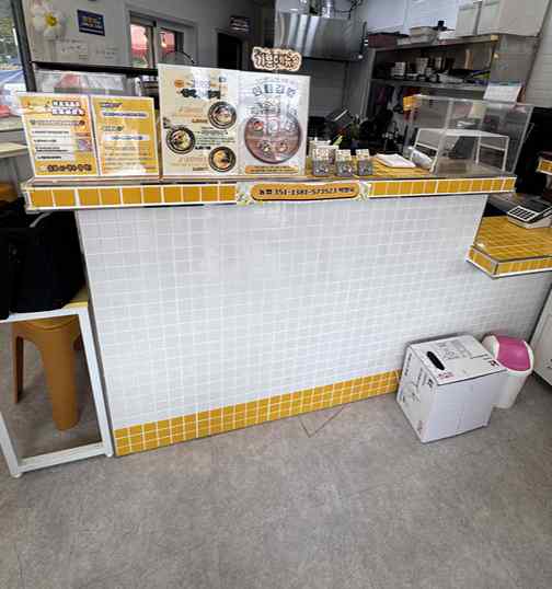 신림김밥 본점 배리어프리 키오스크 설치 전