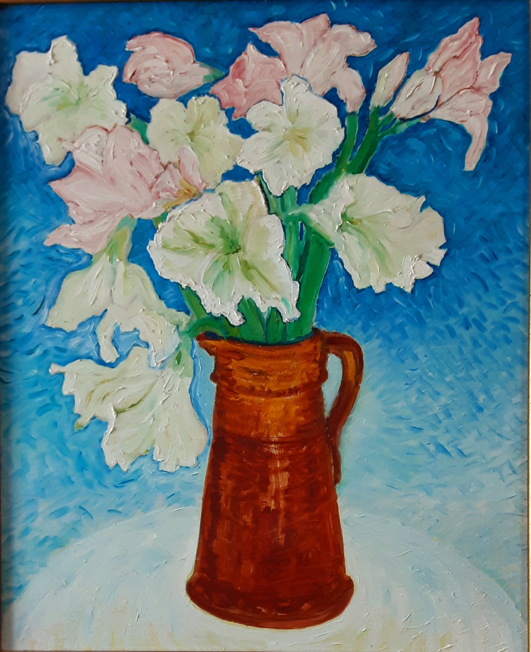 Amaryllis in Jug
