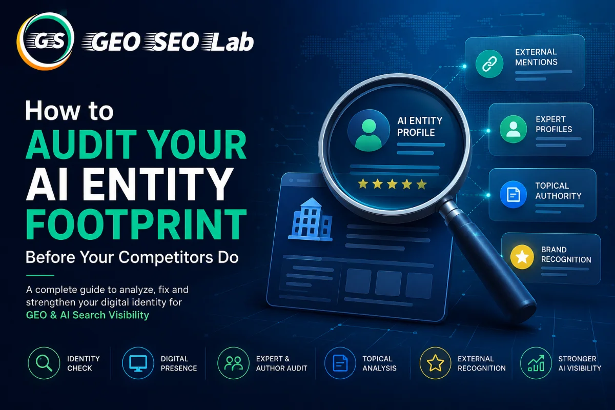 How to Audit Your AI Entity Footprint Before Your Competitors Do
