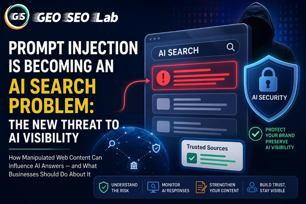 Prompt Injection Is Becoming an AI Search Problem: The New Threat to AI Visibility