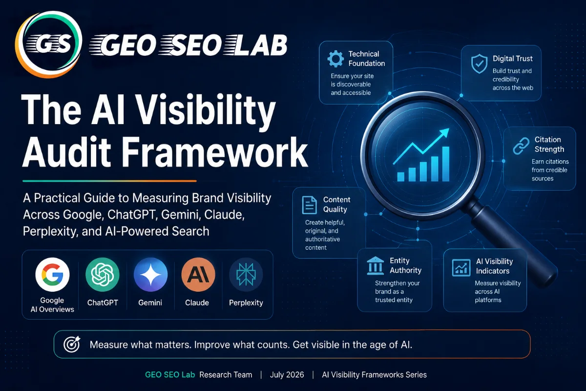 The AI Visibility Audit Framework: A Practical Guide to Measuring Brand Visibility Across Google, ChatGPT & AI Search
