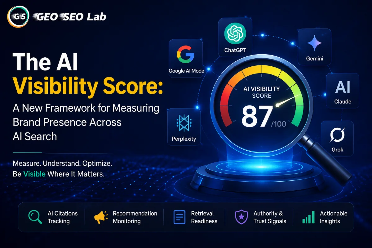 The AI Visibility Score: A New Framework for Measuring Brand Presence Across AI Search