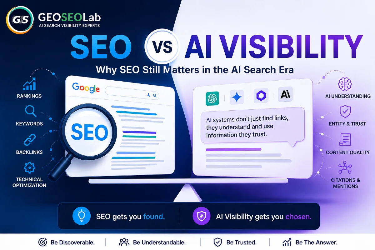 AI Visibility vs. SEO: Understanding the Difference Without Choosing Sides