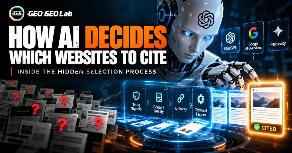 How AI Decides Which Websites to Cite: Inside the Hidden Selection Process
