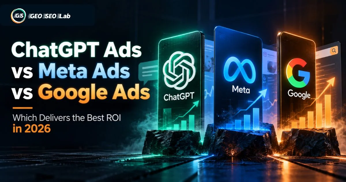 ChatGPT Ads vs Meta Ads vs Google Ads: Which Delivers the Best ROI in 2026?