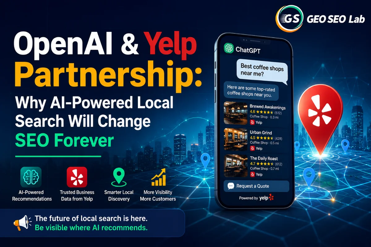 OpenAI and Yelp Partnership: Why AI-Powered Local Search Will Change SEO Forever