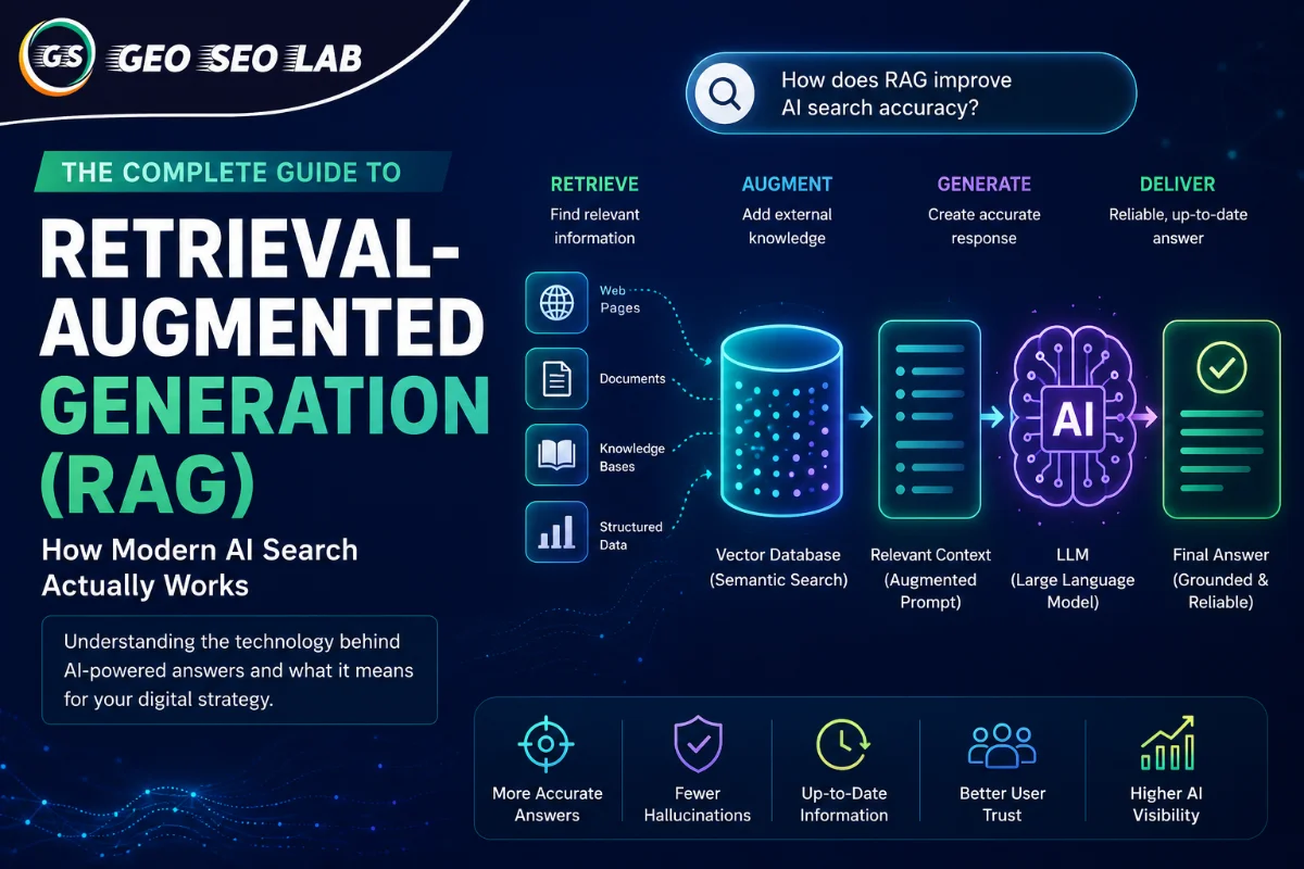 The Complete Guide to Retrieval-Augmented Generation (RAG): How Modern AI Search Actually Works