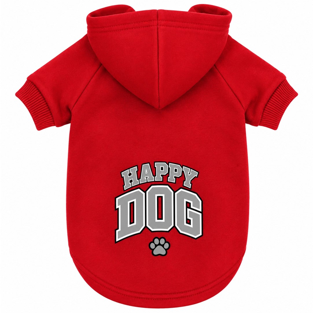 Pchełka HAPPY DOG 26 kol.Czerwień roz.M
