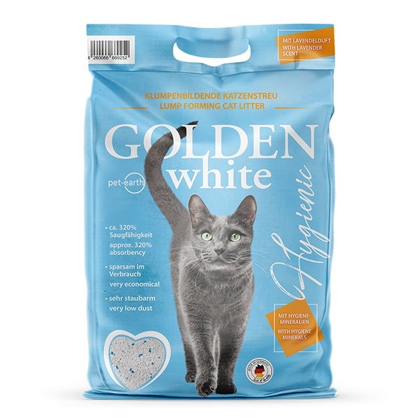 Golden Grey White żwirek bentonitowy dla kota 14kg