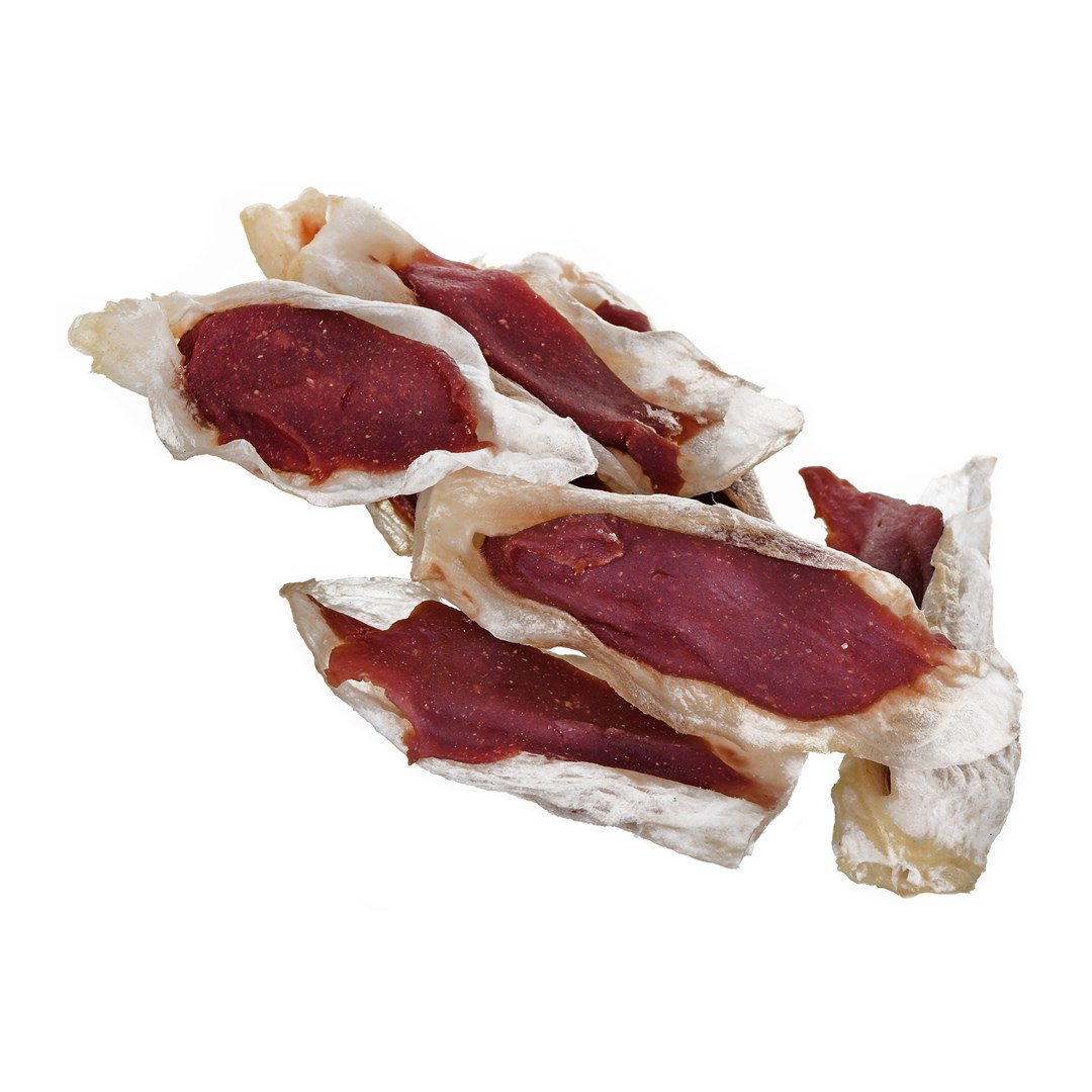 PETITTO Ucho królicze nadziewane kaczką  500G