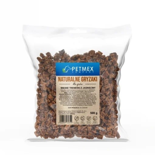 PETMEX Trenerki mięsne z jagnięciny 500g