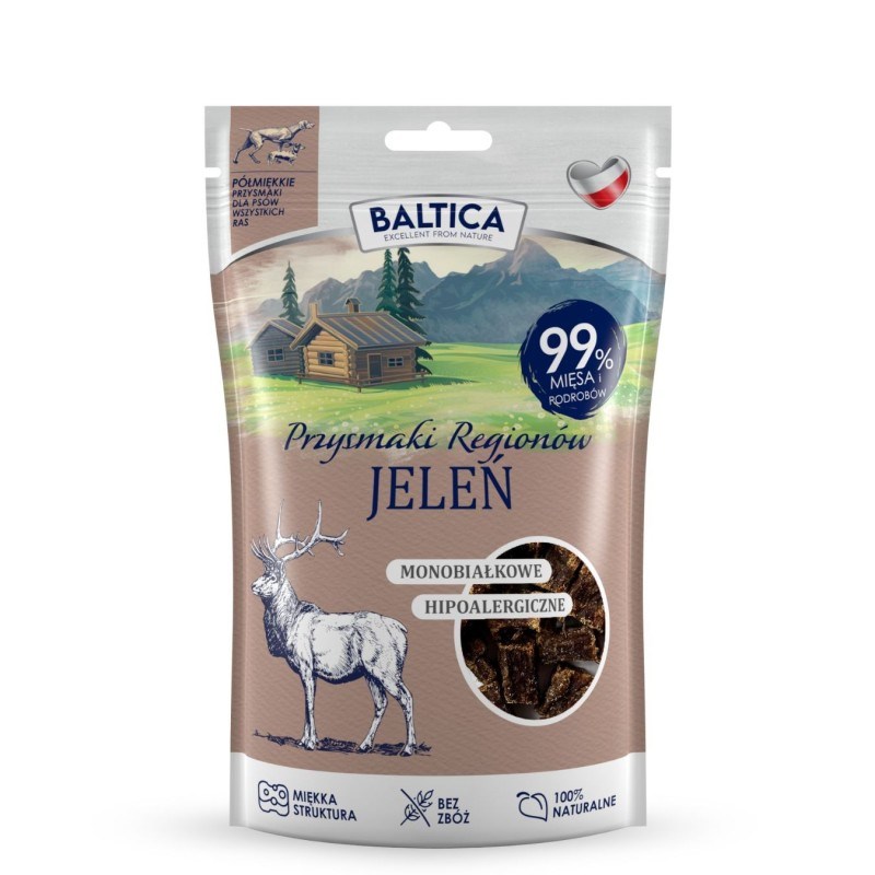 BALTICA PRZYSMAKI REGIONÓW półmiękkie jeleń  80g