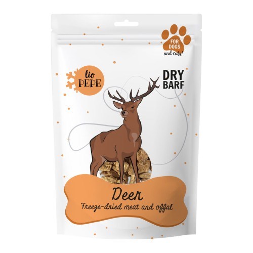 Paka Zwierzaka Lio Pepe Przysmak Deer (mięso jelenia) XL 180g