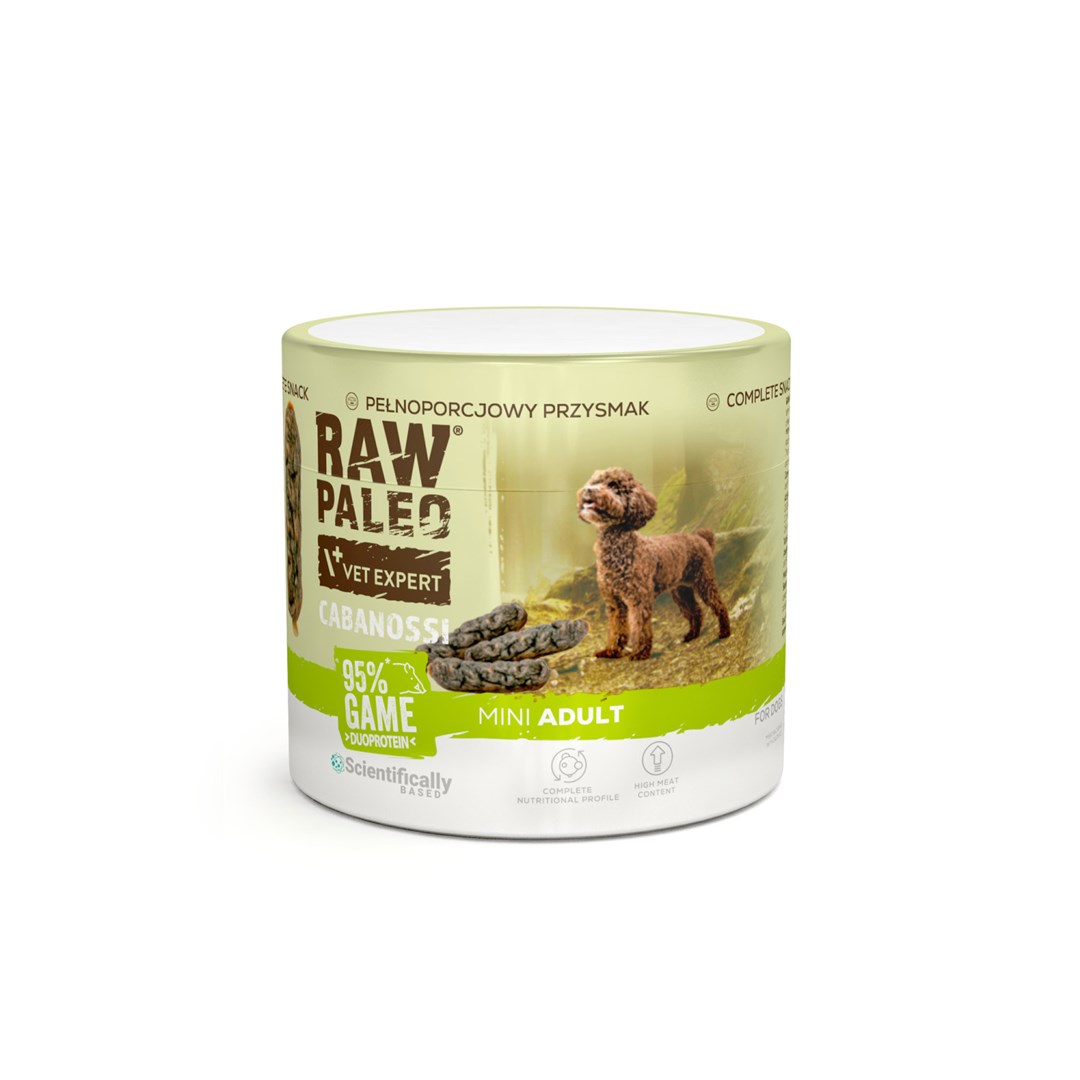 VetExpert Raw Paleo Cabanossi game mini 100g