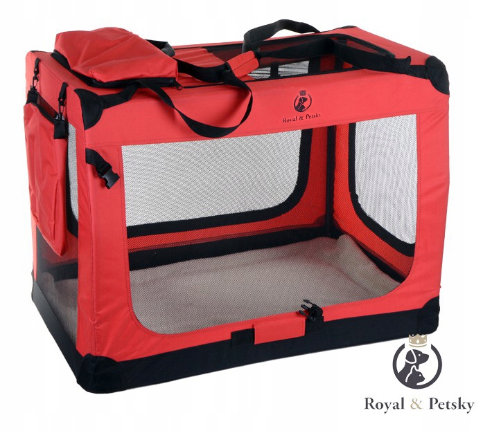 Transporter dla psa kota torba transportowa kojec 88cm x 65 cm x 58 cm XXL