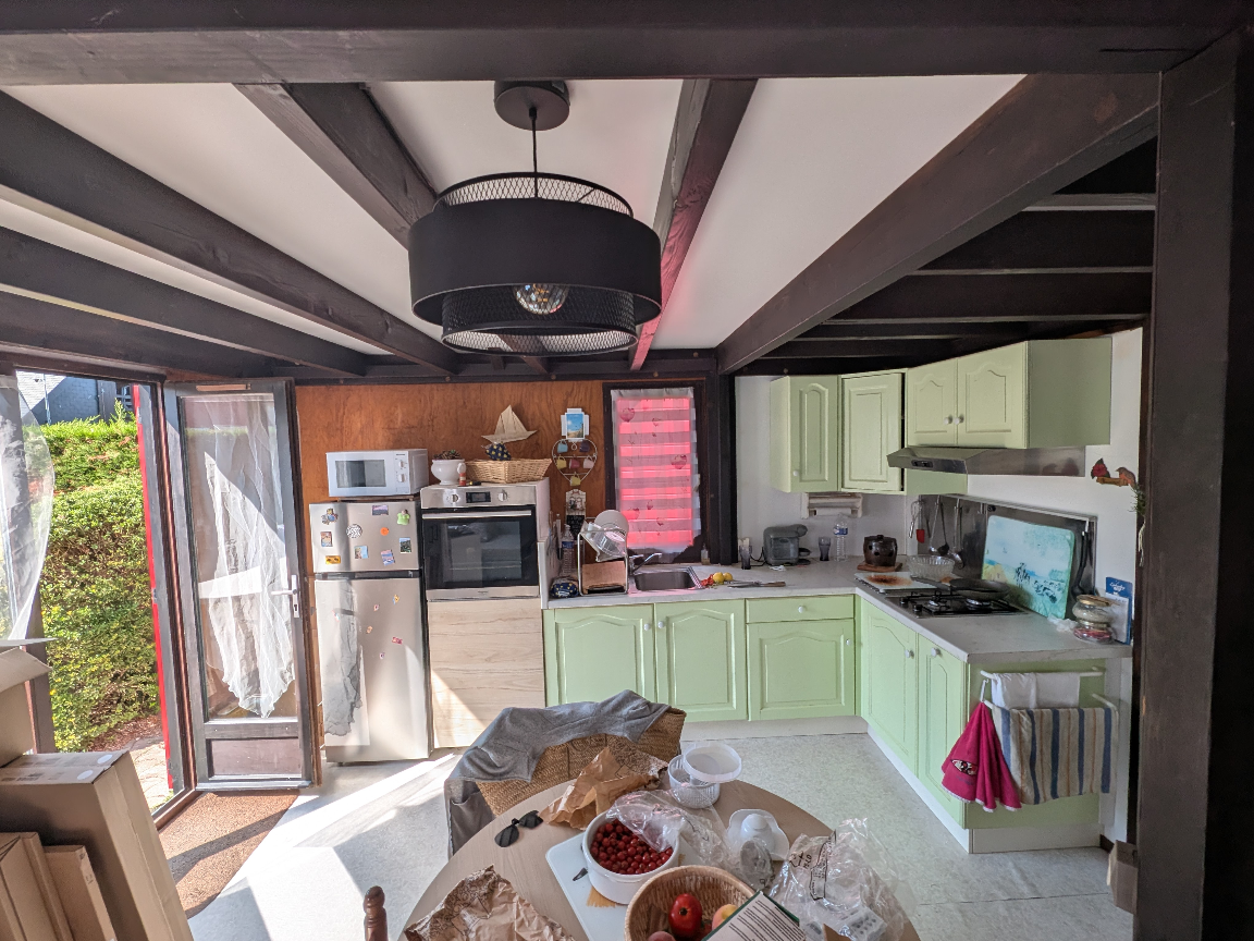 Rénovation cuisine fermée vers style Haussmannien