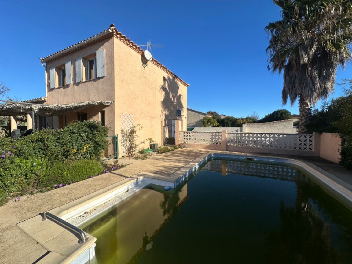 Dirty pool patio to clean landscaped pool transformation