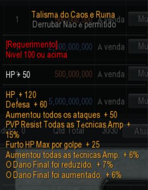 Talismã do Caos