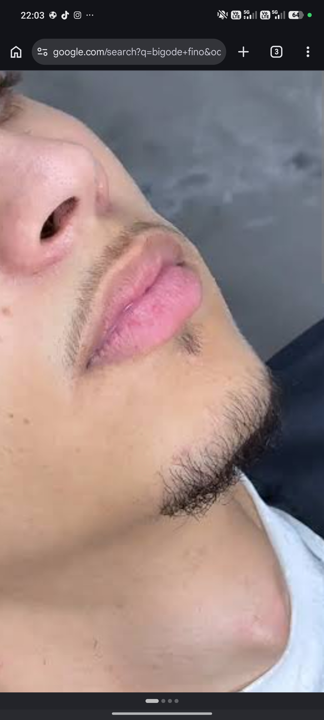 Afinar bigode