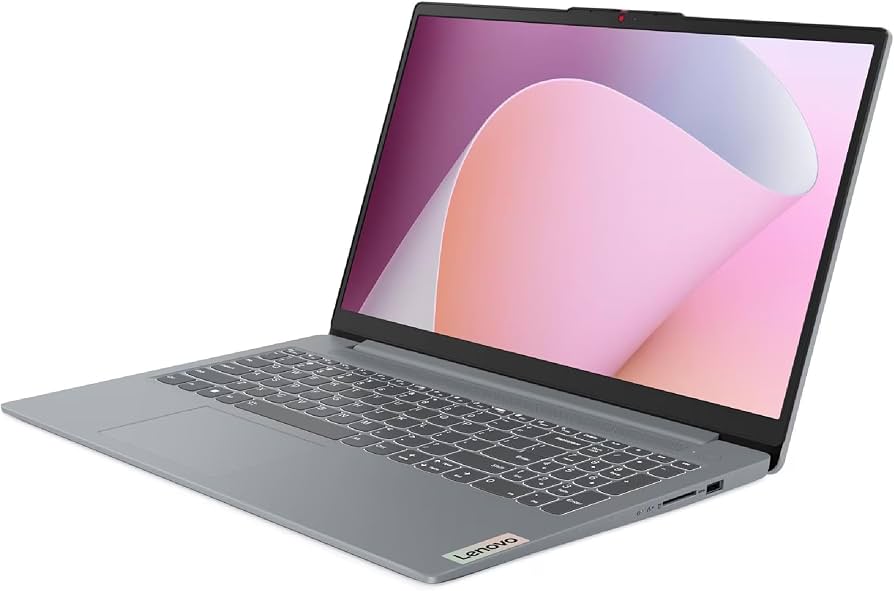 LAPTOP LENOVO IDEAPAD SLIM 3I 15.6" FHD INTEL CORE I3-N305 128GB UFS 8GB RAM W11 S - ARTIC GRAY