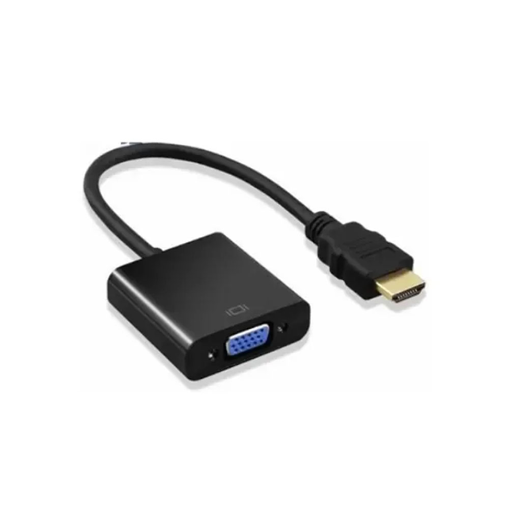 ADAPTADOR HDMI A VGA SIN CABLE DE AUDIO