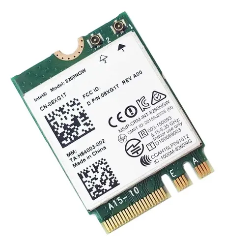 ANTENA PARA LAPTOP INTEL WIRELESS-AC 9260 (9260NGW) + BLUETOOTH DOBLE BANDA (2.4 GHZ Y 5 GHZ)