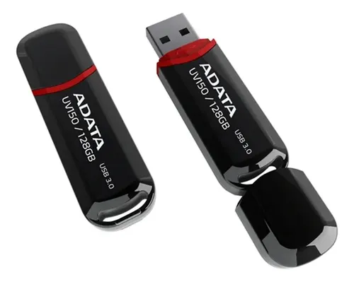 PENDRIVE 128GB ADATA UV150 USB 3.0 - NEGRO