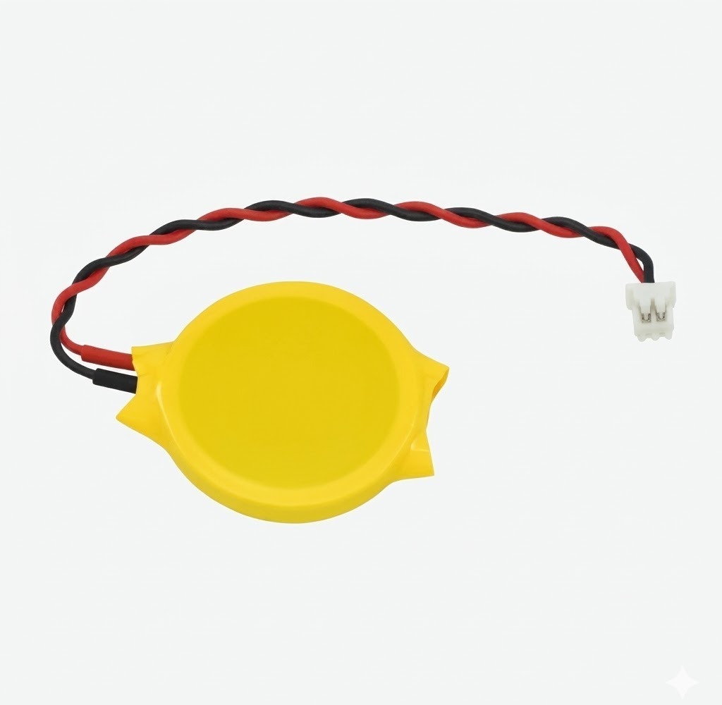 BATERIA PARA BIOS LAPTOP CR2032 CONECTOR BLANCO 2 PIN (MOLEX 51021)
