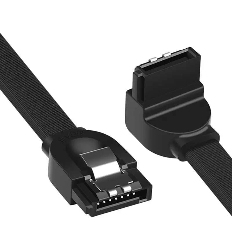 CABLE SATA DATOS 3.0 CON LOCK NEGRO