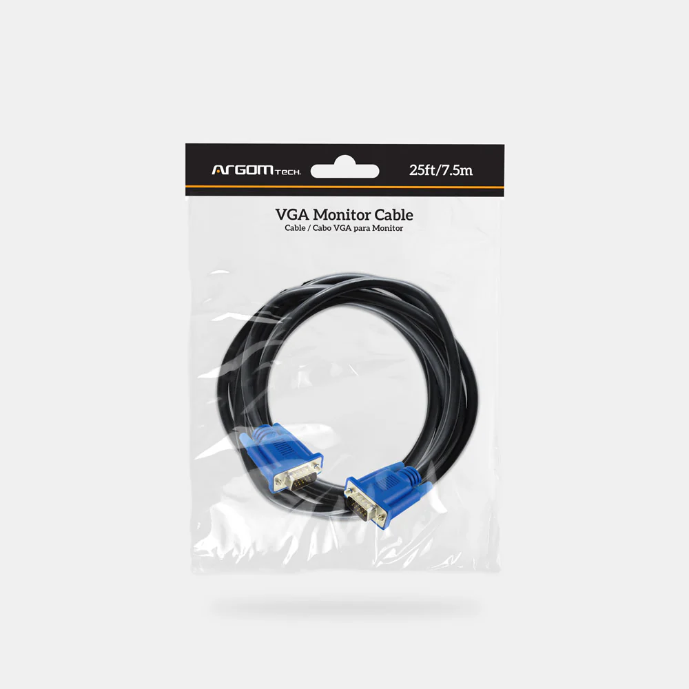 CABLE VGA VGA MACHO MACHO 7.5 METROS ARGOM