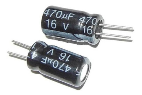 CONDENSADOR 470UF 16V