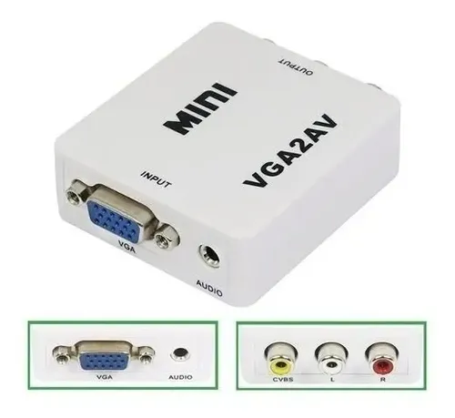CONVERTIDOR VGA A RCA