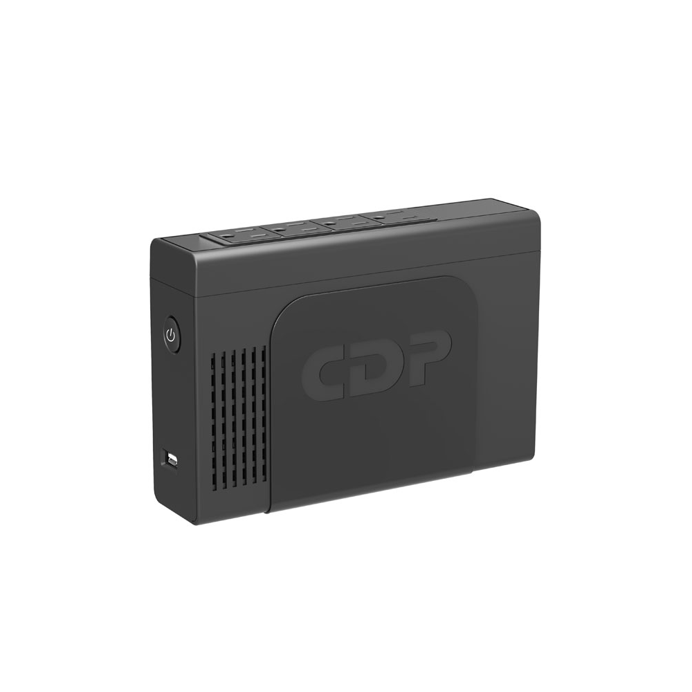 UPS LINE INTERACTIVE CDP 500VA 120VAC 4 TOMAS + 1 TOMA USB BATERIA LITIO