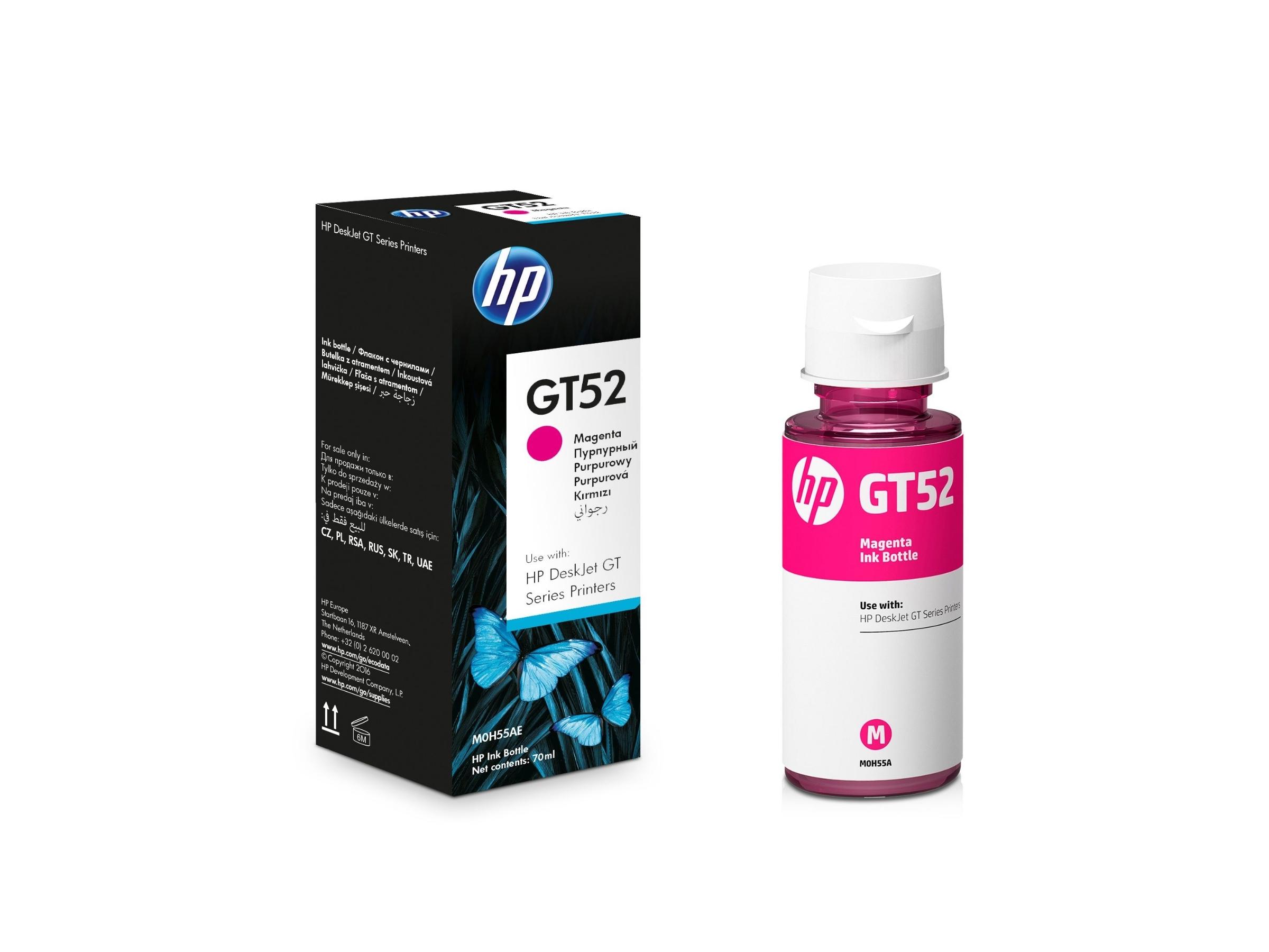 TINTA HP GT52 IMPRESORA SMART TANK MAGENTA 90 ML