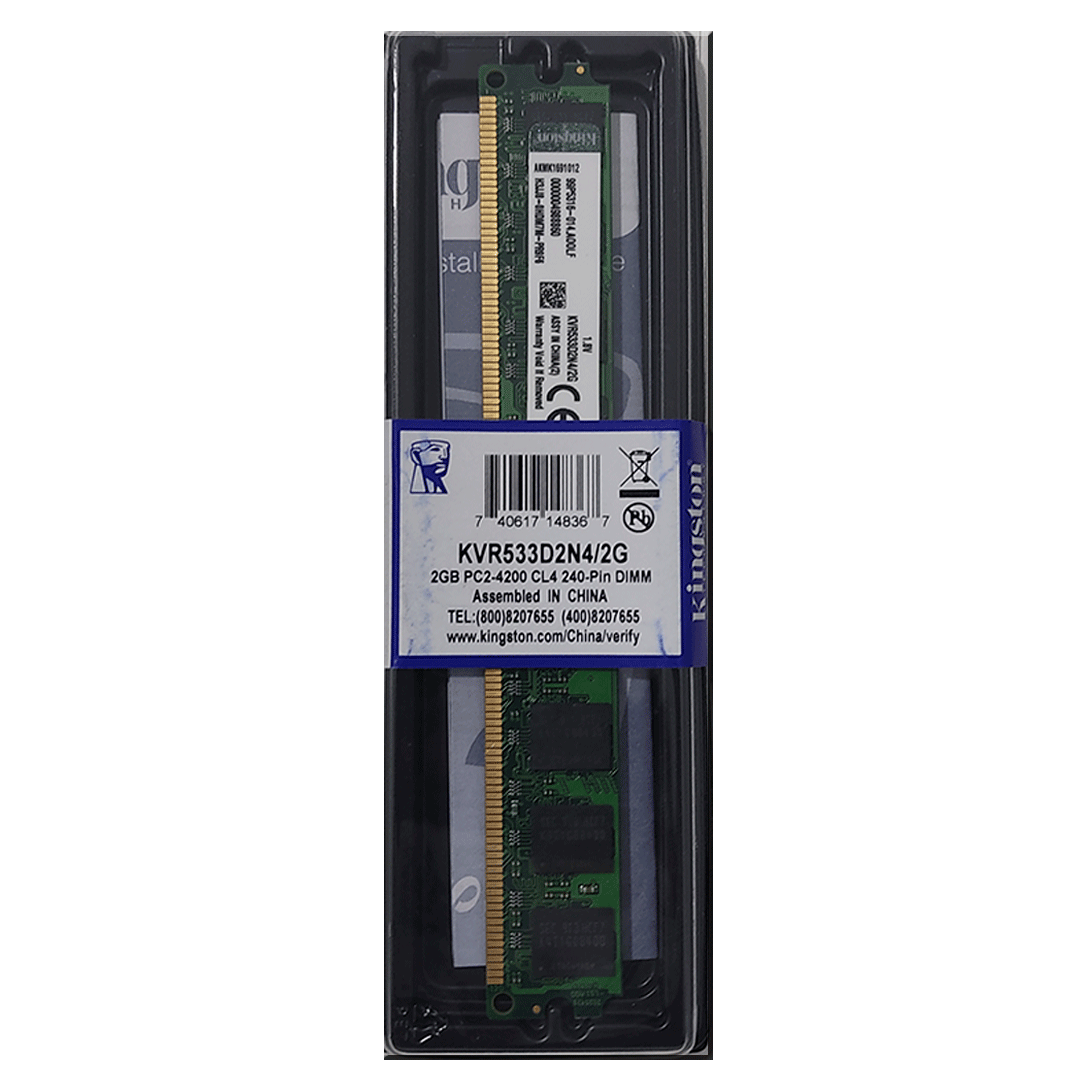 MEMORIA RAM DDR2 2GB 533/4200 PC KINGSTON