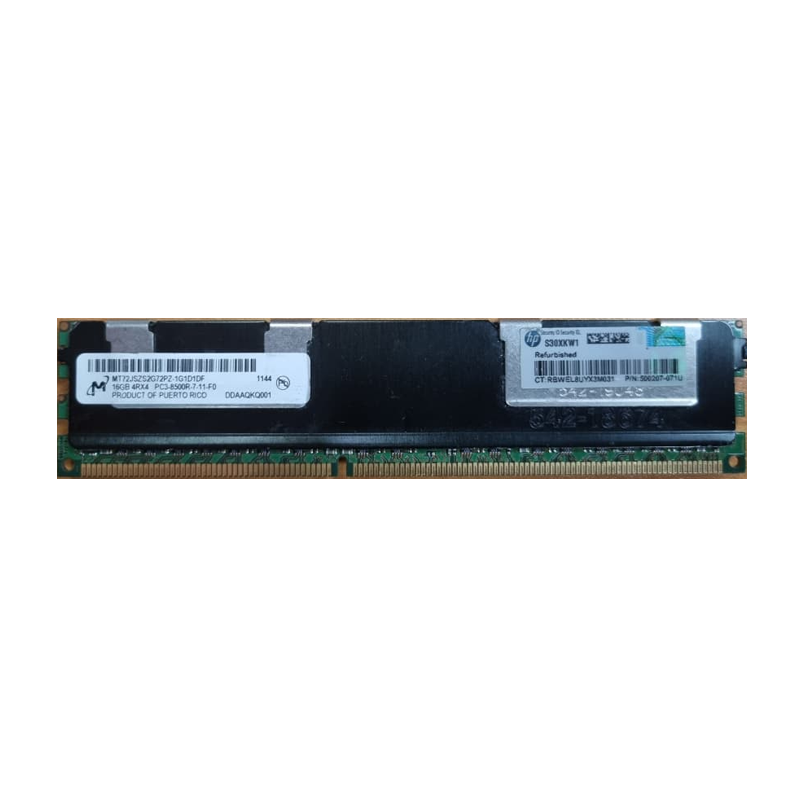 MEMORIA RAM SERVIDOR DDR3 16GB PC3 8500R