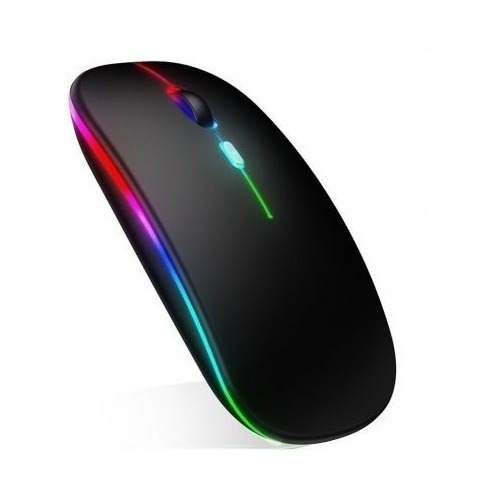 MOUSE INALAMBRICO BLUETOOH + WIFI RECARGABLE - GRIS