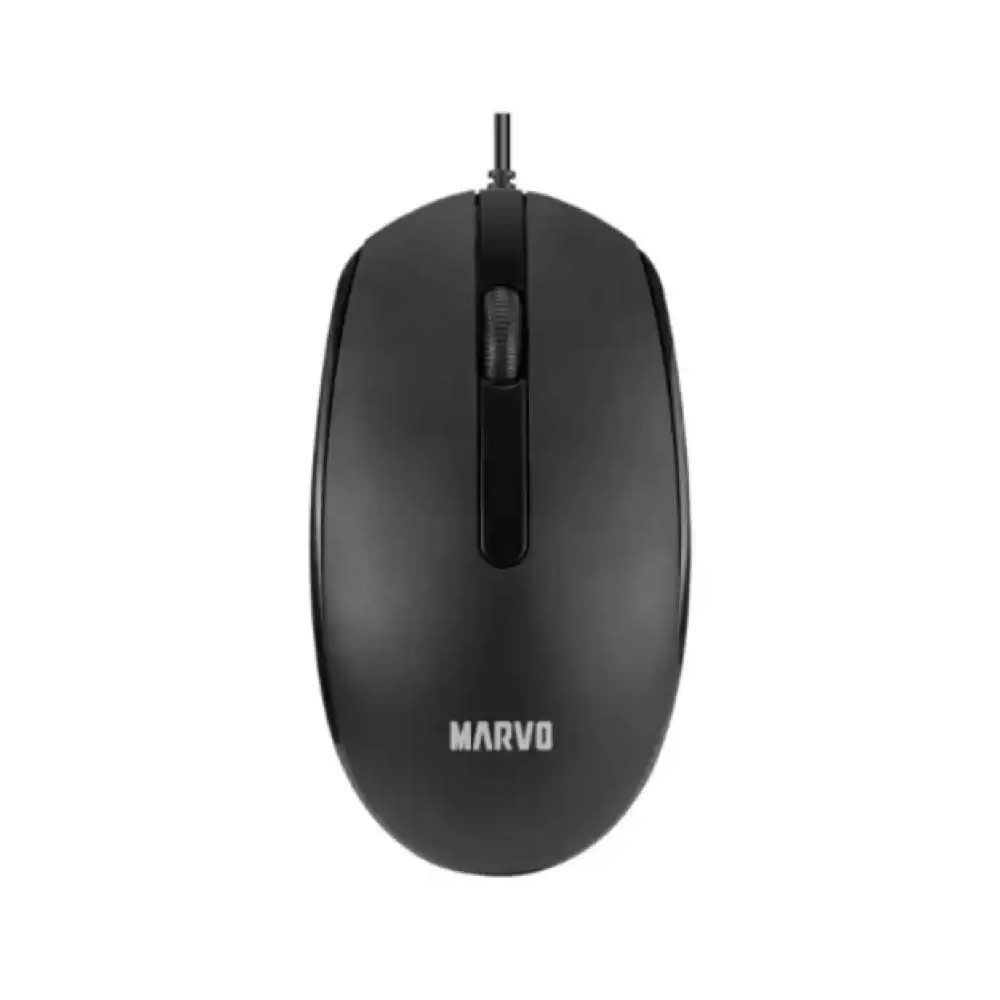 MOUSE MARVO MS003 BASIC BK USB - NEGRO