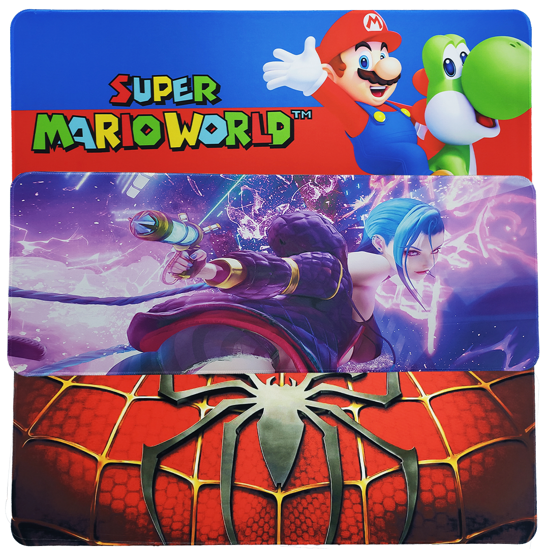 MOUSEPAD GAMING DISEÑOS ANIMADOS