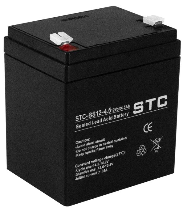 BATERIA UPS SELLADA STC-BS12-4.5 12V 4.5AH