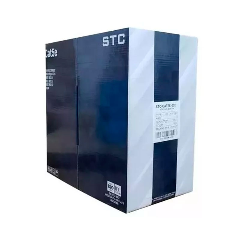 CABLE UTP STC CAT6 305 METROS - COLOR GRIS - STC-CAT6-305G - 70/30