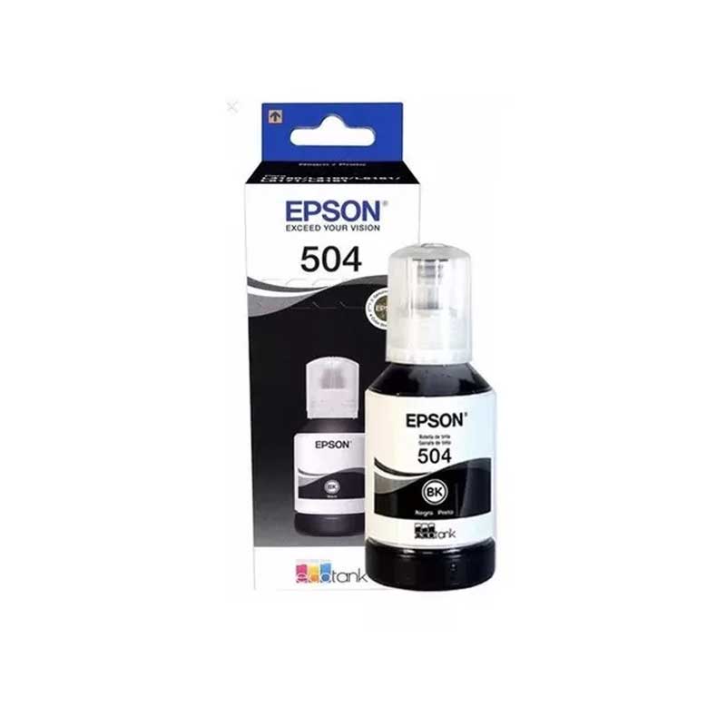 TINTA EPSON NEGRO T504120-AL L4160, L6161, L6171, L14150L4260, L6270