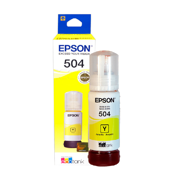 TINTA EPSON AMARILLO T504420-AL L4160, L6161, L6171,L14150, L4260, L6270