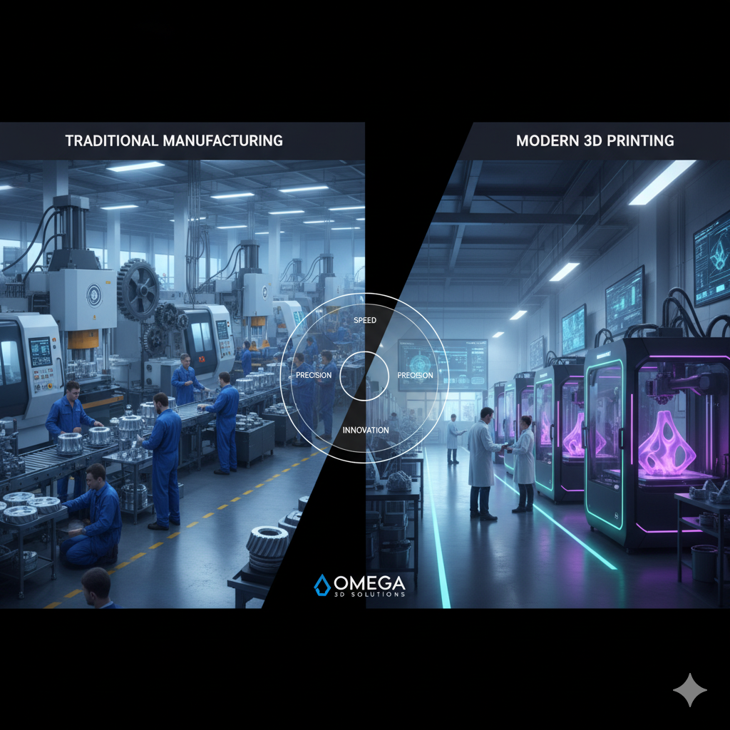 3D Printing vs Traditional Manufacturing: Which Is Better?